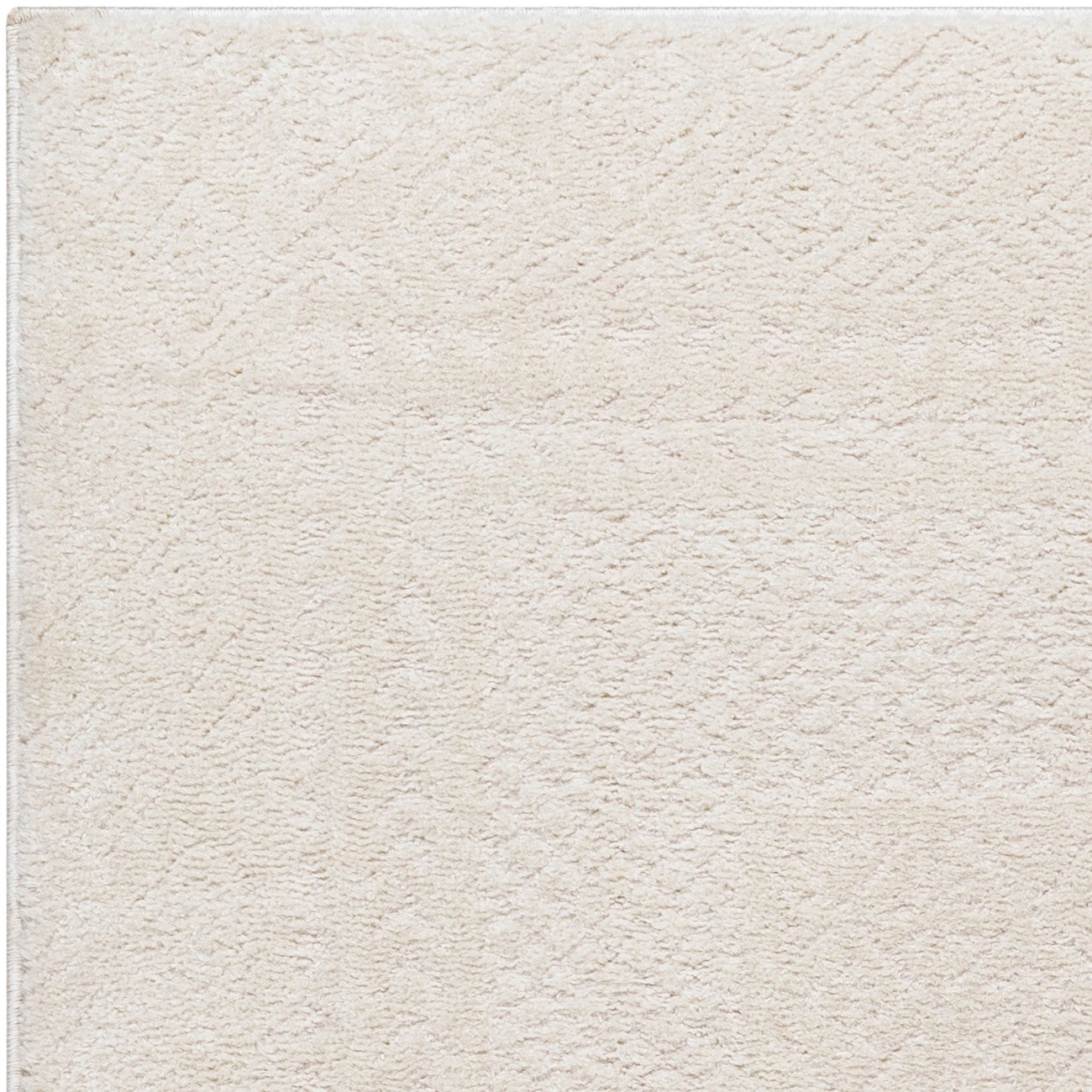 AMBRE Scandi Modern High Pile Ivory/Off-White Area Rug Zoom
