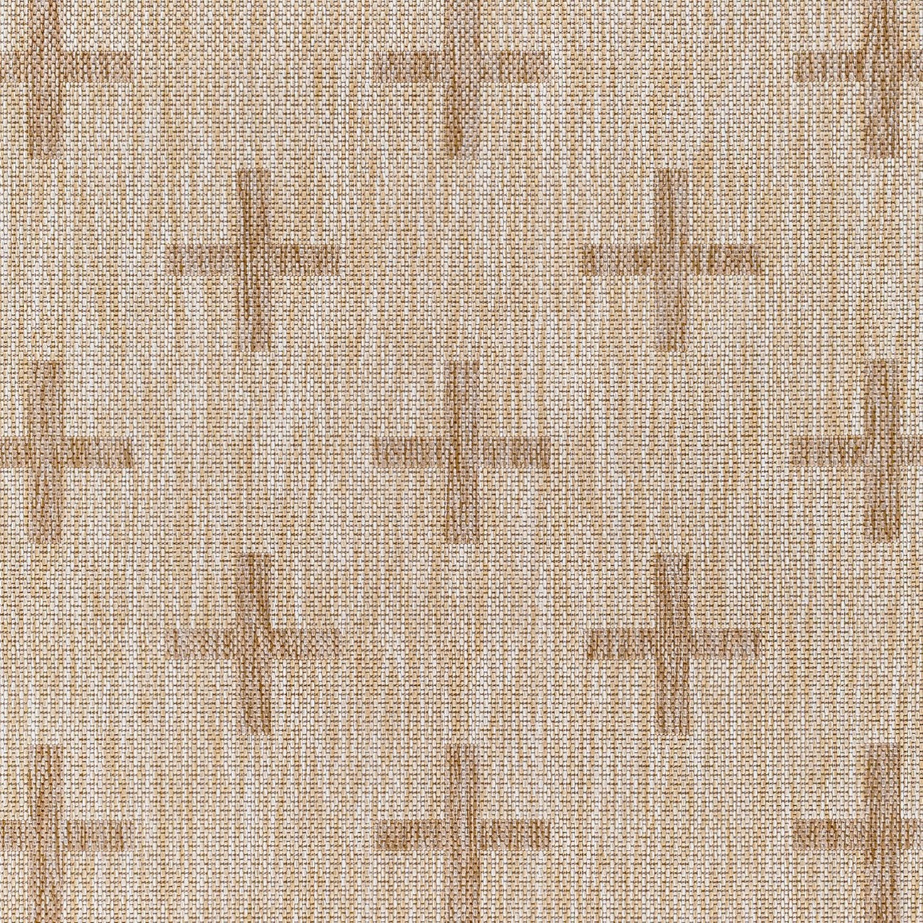 GAVINA Indoor & Outdoor Global Jute-Look Brown Area Rug Swatch