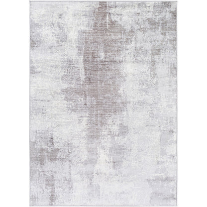 GIULIA Abstract Modern Marble Cream Area Rug Flat