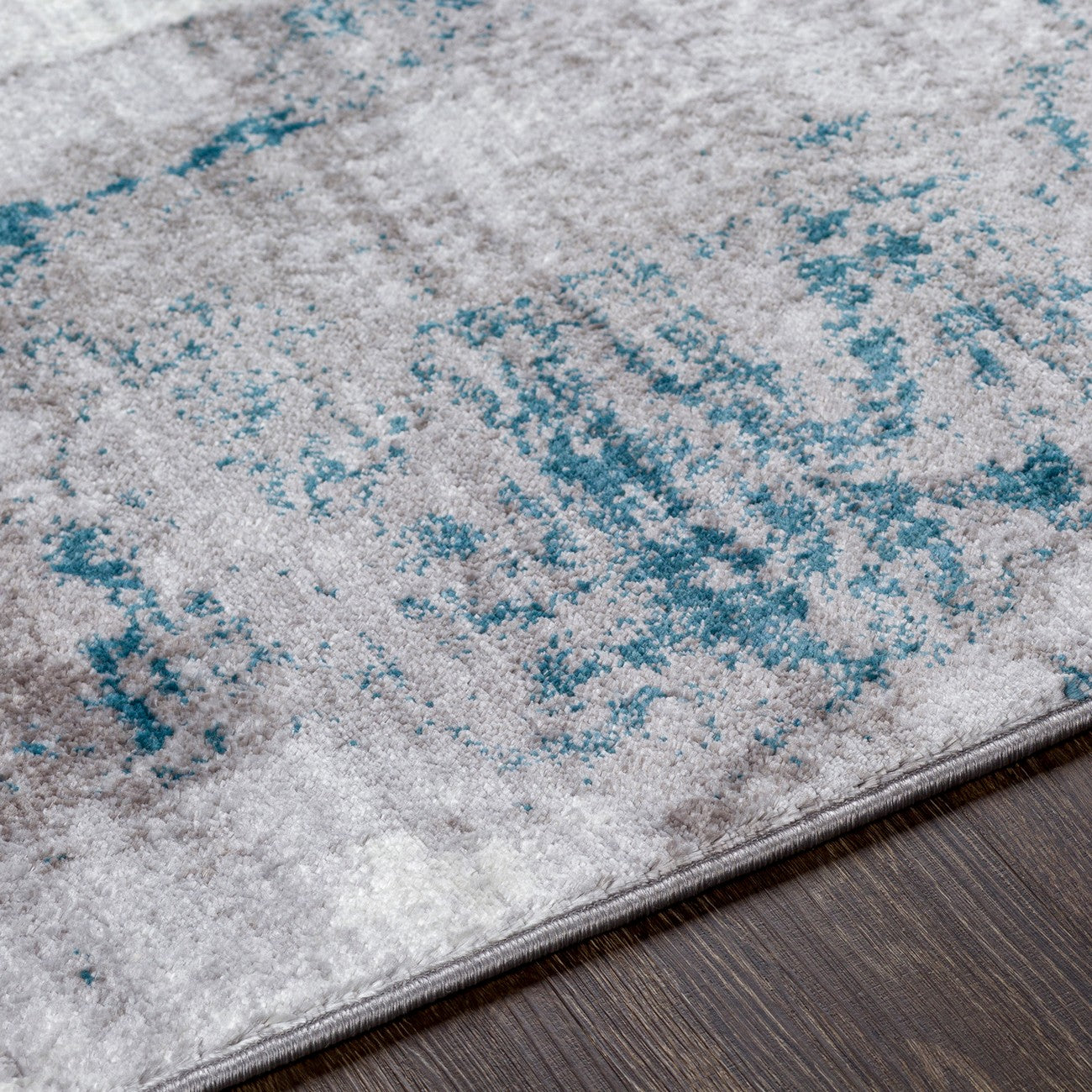 GIULIA Abstract Modern Marble Medium Grey Area Rug Texture