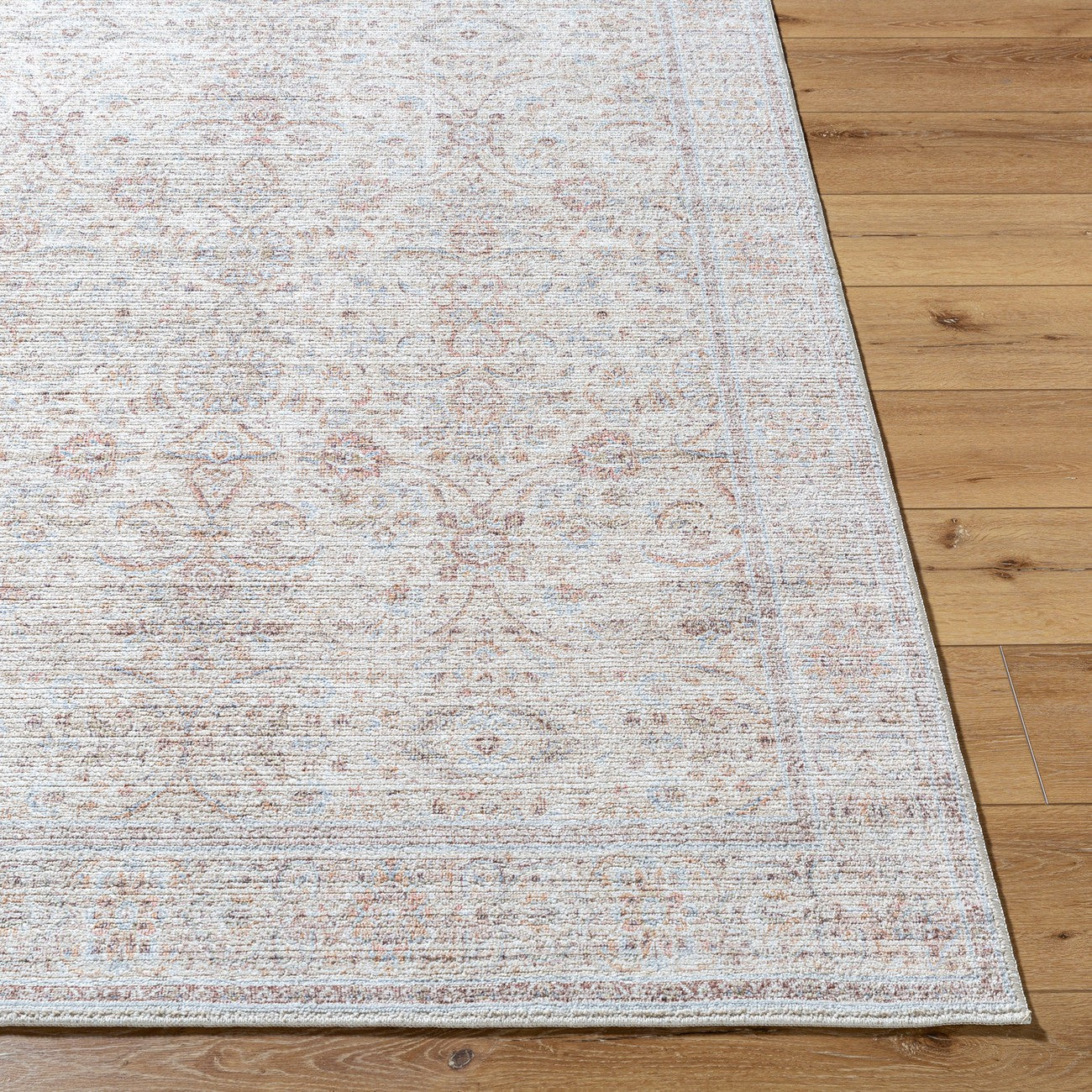 GOKILA Our PNW Home x Livabliss Vintage Traditional Oriental Boho Rust Area Rug Front