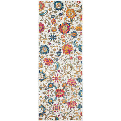 HANSHU Scandi Modern Boho Saffron Area Rug Flat