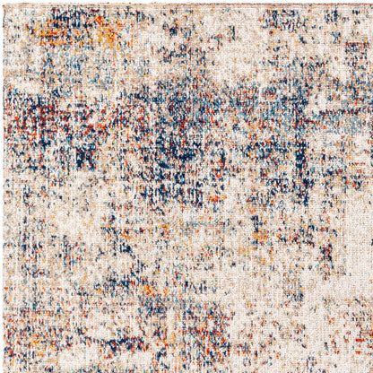 LEILA LUCAS Indoor & Outdoor Modern Blue/Grey Area Rug Zoom