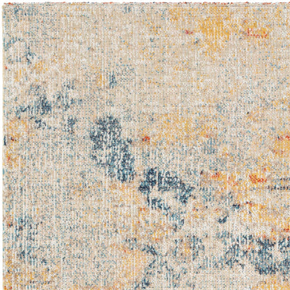 MONA DONATUS Indoor & Outdoor Modern Burnt Orange Area Rug Zoom
