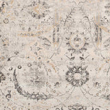 Aarya Vintage Oriental Boho Charcoal Rug