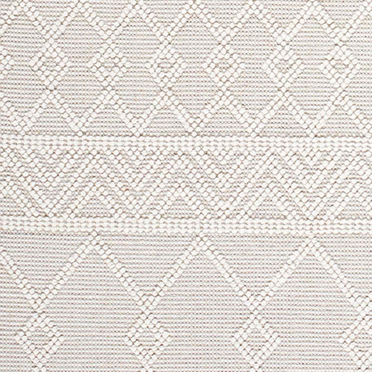 ISHANI Hand-Woven Global Wool Beige Area Rug Swatch