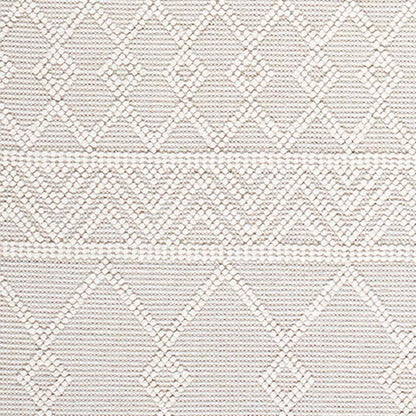 ISHANI Hand-Woven Global Wool Beige Area Rug Swatch