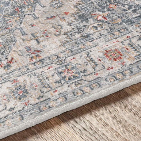 Dalila Vintage Oriental Boho Medium Grey Rug - Image 3