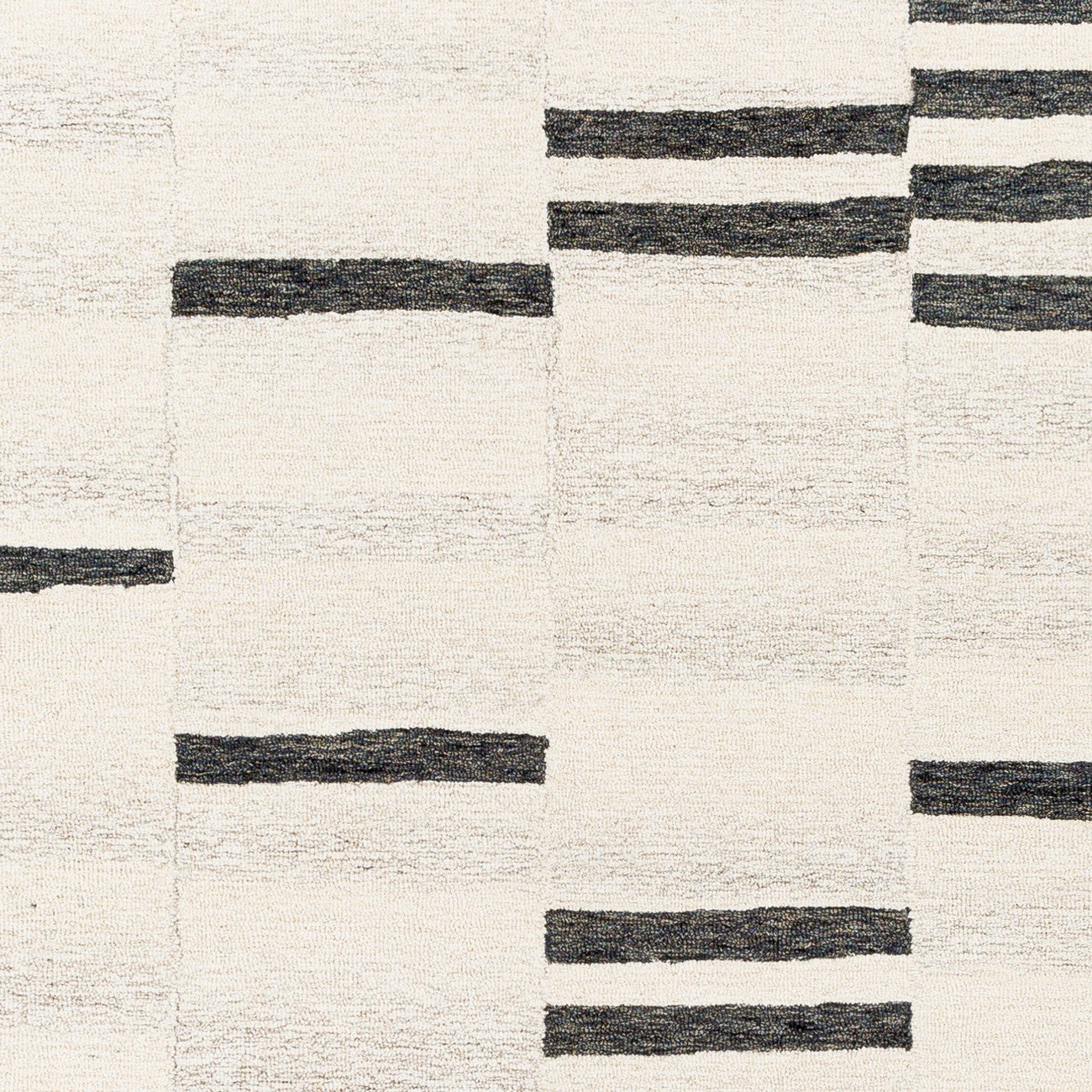 KAAYA Hand-Tufted Global Wool Beige Area Rug Swatch