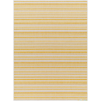 KAVITA Indoor & Outdoor Global Saffron Area Rug Flat