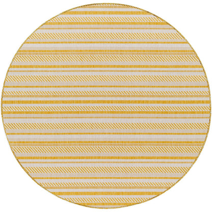 KAVITA Indoor & Outdoor Global Saffron Area Rug Flat