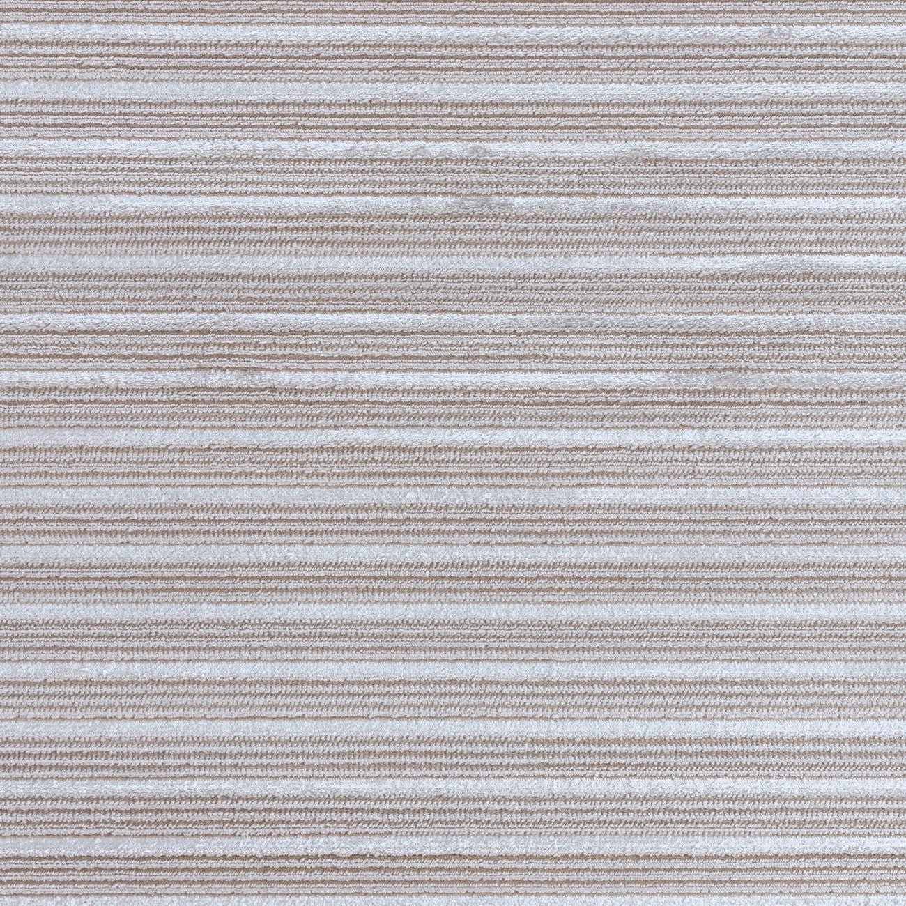 KAYSA Scandi Modern Beige/White Striped Area Rug Swatch