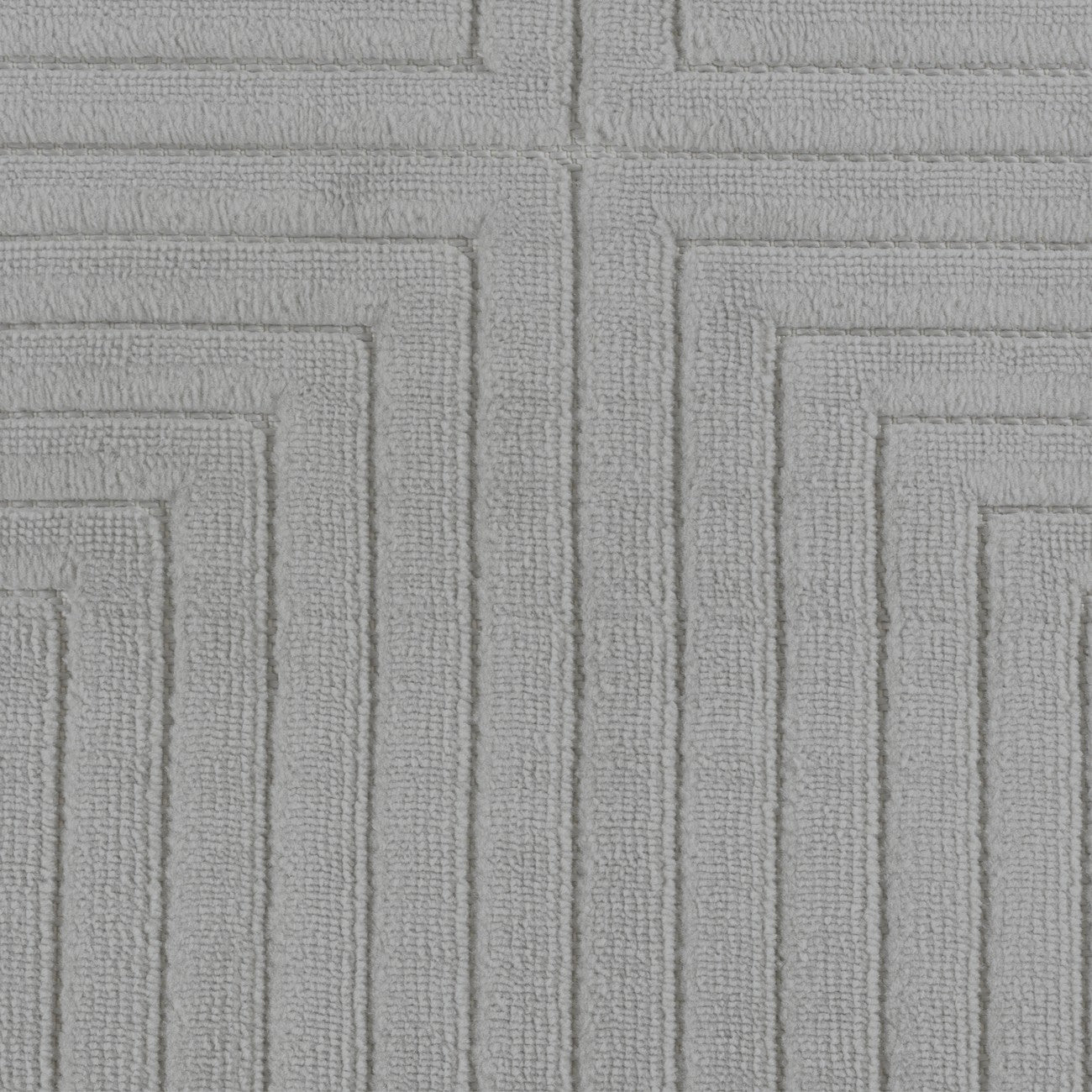 KIYOSHI Indoor & Outdoor Scandi Modern Grey Area Rug Swatch