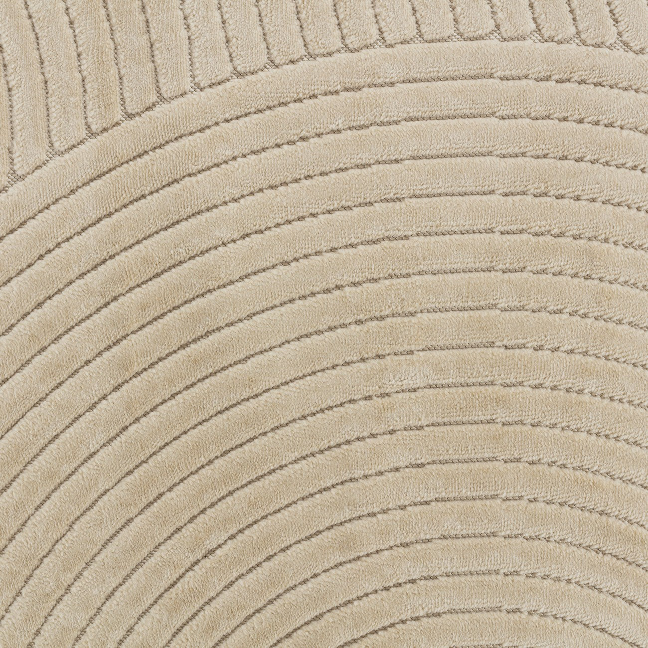 KOANA Indoor & Outdoor Scandi Modern Beige Area Rug Swatch