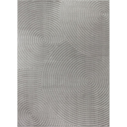 KOANA Indoor & Outdoor Scandi Modern Grey Area Rug Flat