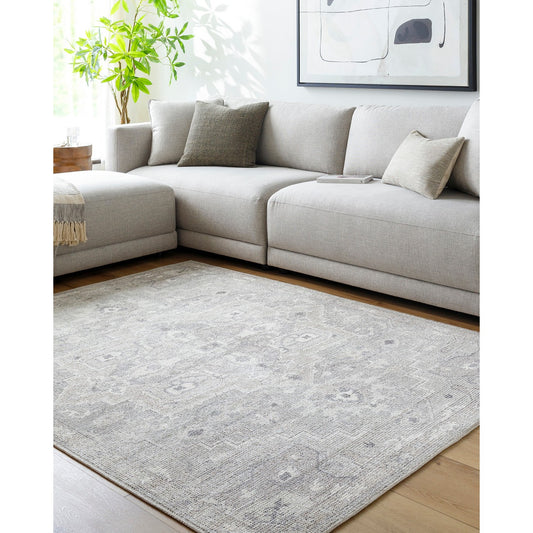 KRISHNA Becki Owens x Livabliss Vintage Traditional Oriental Boho Camel/Dark Brown Area Rug Roomscene