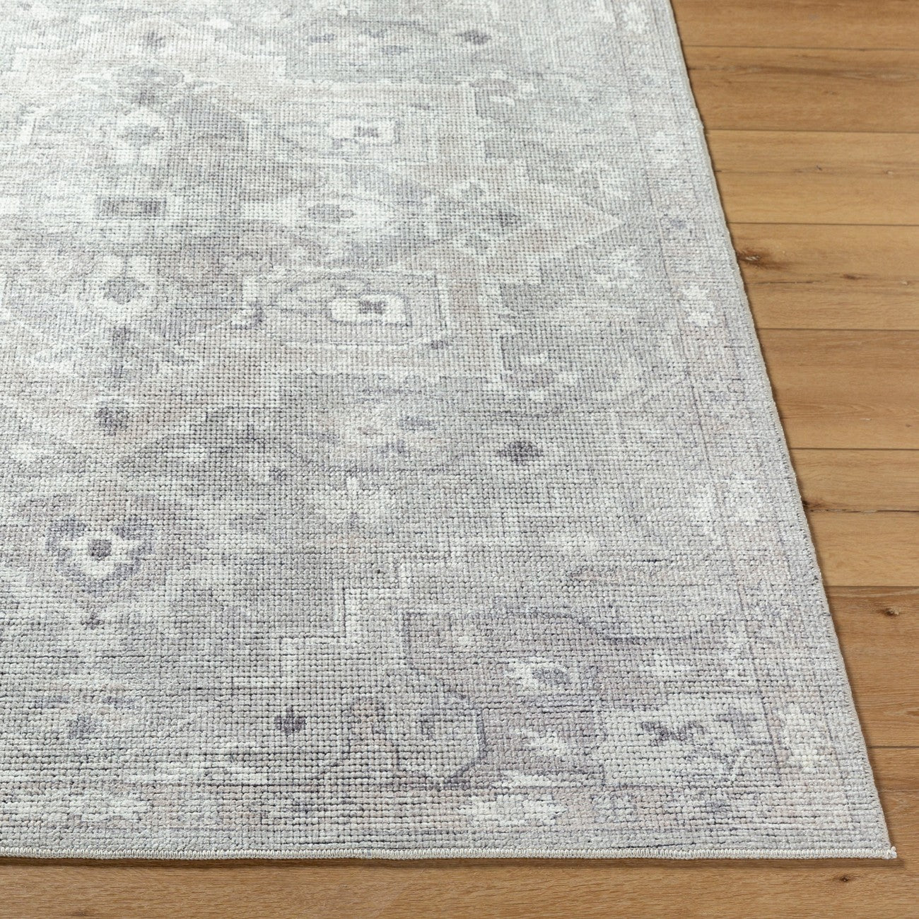 KRISHNA Becki Owens x Livabliss Vintage Traditional Oriental Boho Camel/Dark Brown Area Rug Front