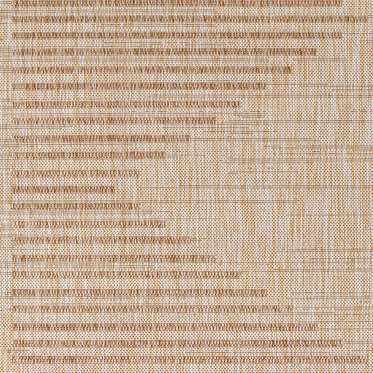 LIGAIA Indoor & Outdoor Global Jute-Look Brown Area Rug Swatch