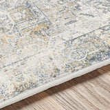Vivian Machine Washable Traditionnal Boho Taupe Rug - Image 3
