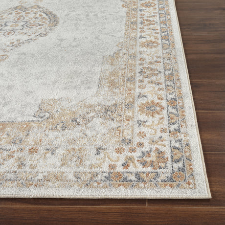 Deepika Machine Washable Oriental Boho Grey/Brown Rug - Image 5