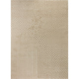 Emiko In- & Outdoor 3D High & Low Pile Textured Beige Rug