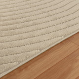 Emiko In- & Outdoor 3D High & Low Pile Textured Beige Rug - Image 3