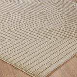 Naoko In- & Outdoor 3D High & Low Pile Textured Beige Rug