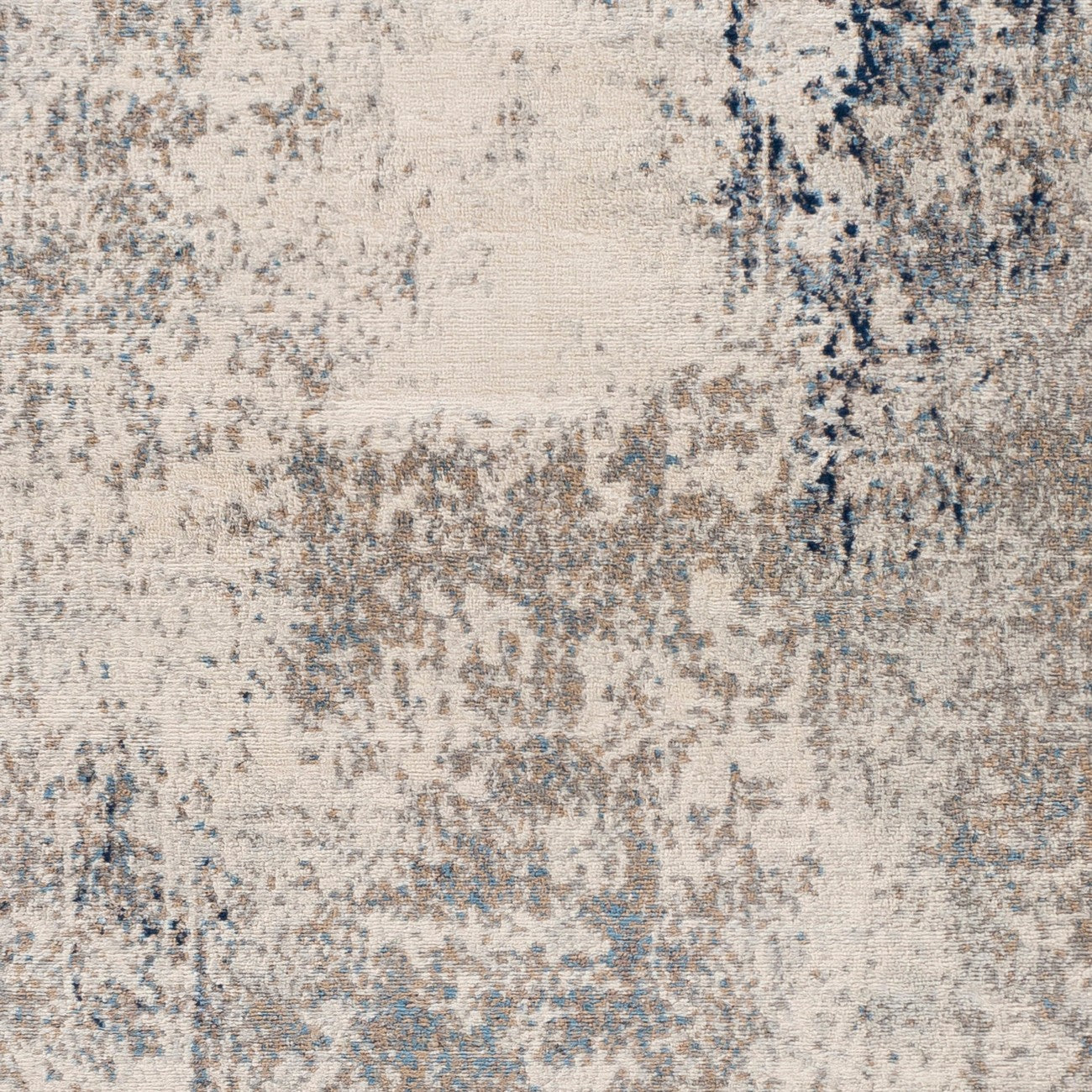 LOPIKA Abstract Modern Marble Grey Area Rug Swatch