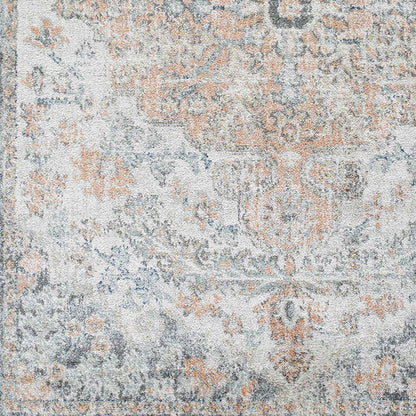 LOU Vintage Oriental Boho Amber Area Rug Swatch