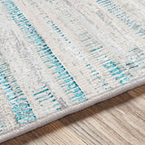 Maeva Scandi Modern Teal Rug