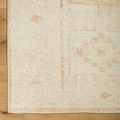MAMTA Becki Owens x Livabliss Global Berber Apricot Area Rug Overhead