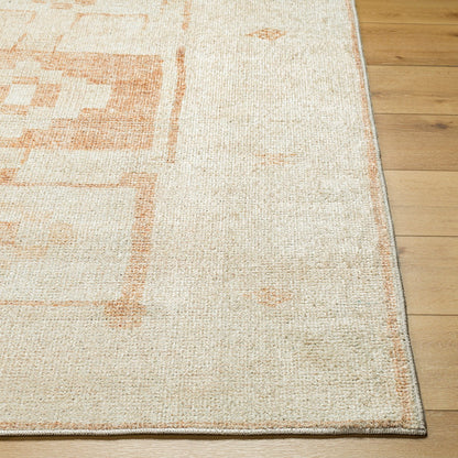 MAMTA Becki Owens x Livabliss Global Berber Apricot Area Rug Front