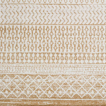 MILA Scandi Geometric Caramel Area Rug Swatch