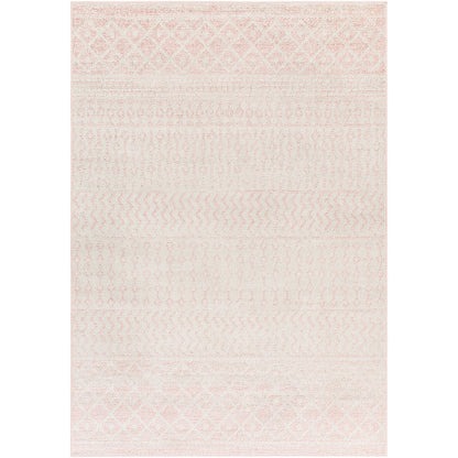 MILA Scandi Global Pink Area Rug Flat