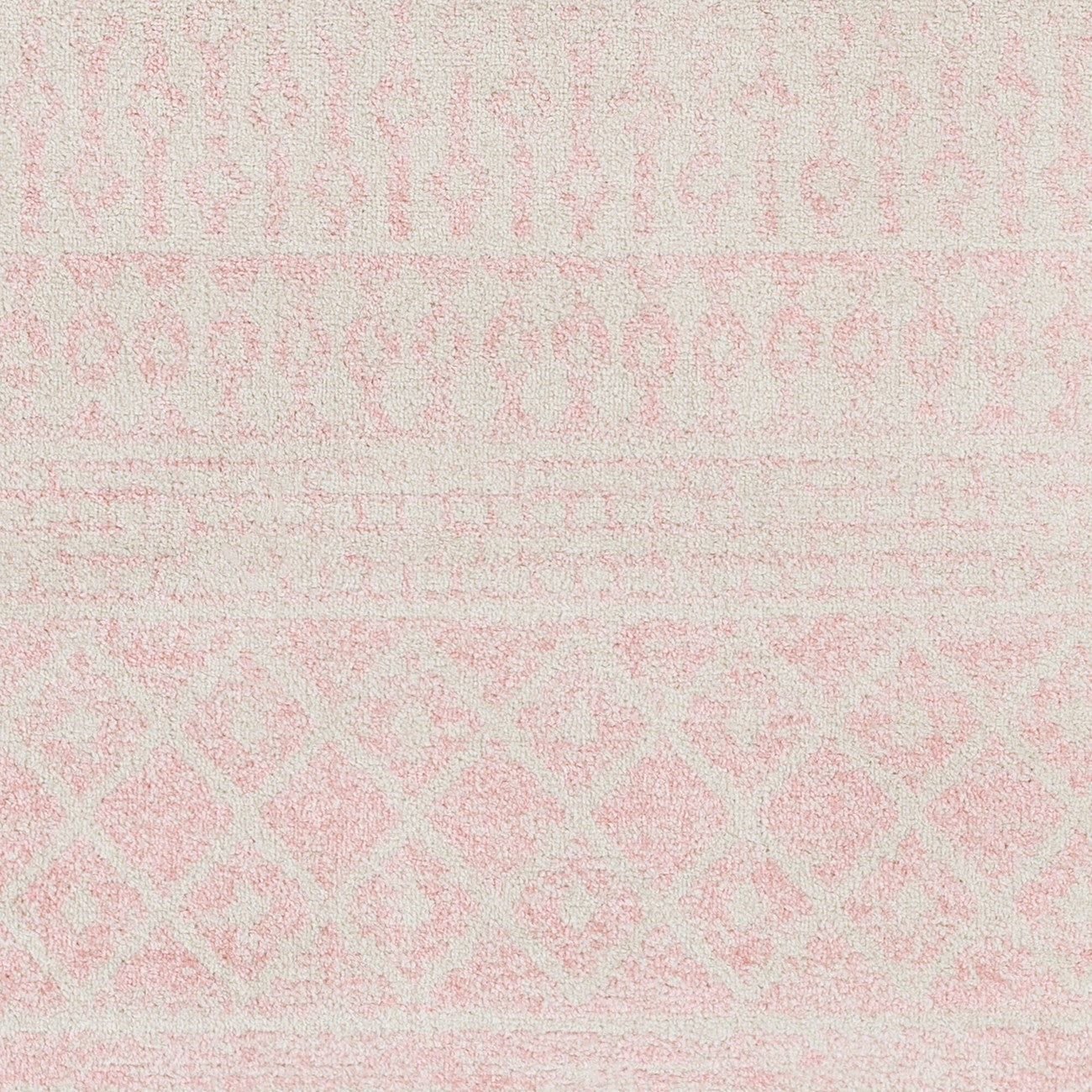 MILA Scandi Global Pink Area Rug Swatch