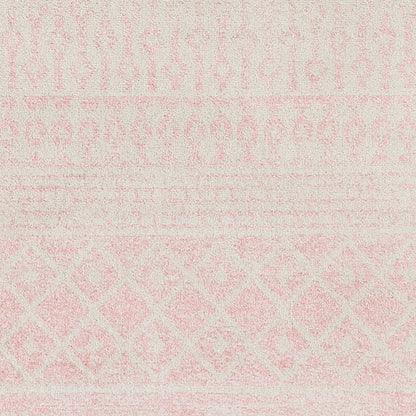 MILA Scandi Global Pink Area Rug Swatch