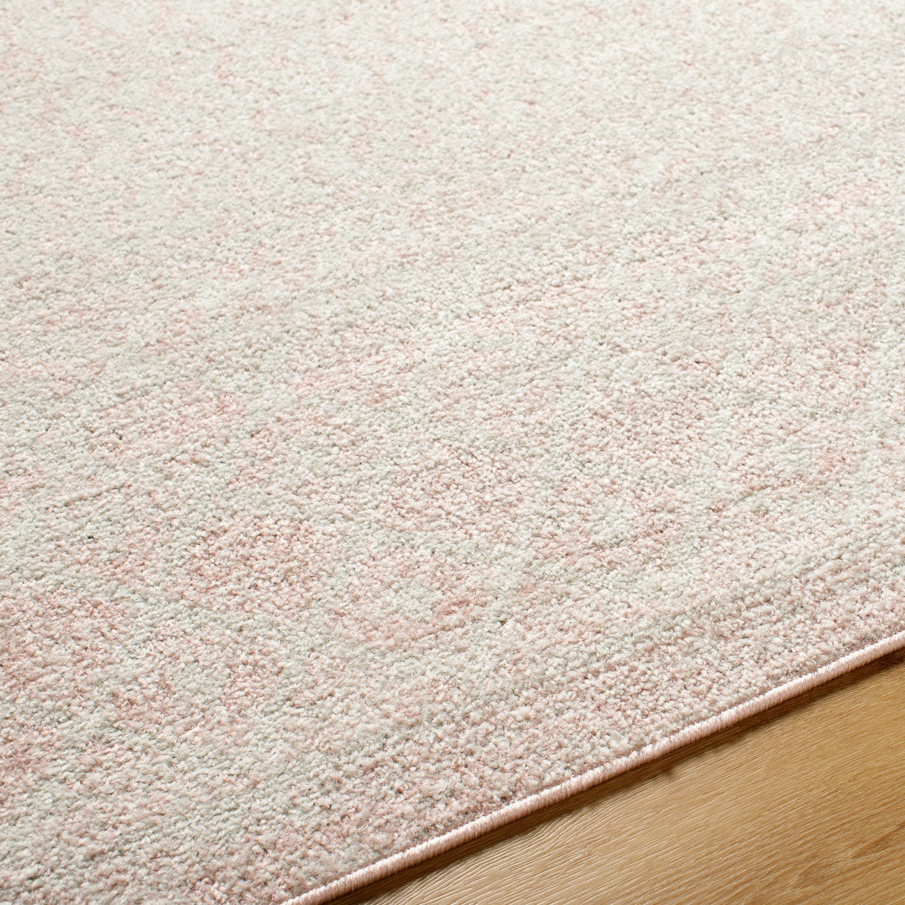 MILA Scandi Global Pink Area Rug Texture