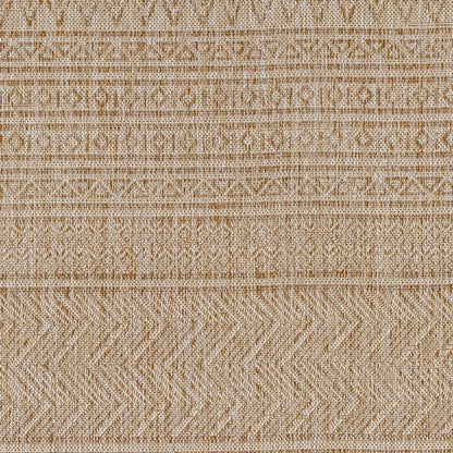 MIMI Indoor & Outdoor Global Brown Area Rug Swatch