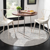 Sage Vintage Oriental Boho Medium Grey Rug