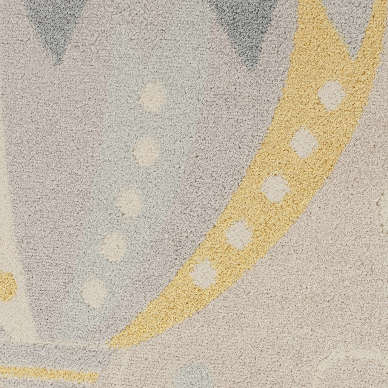 MONTY Modern Multicolour/Grey Kids Room Rug Swatch