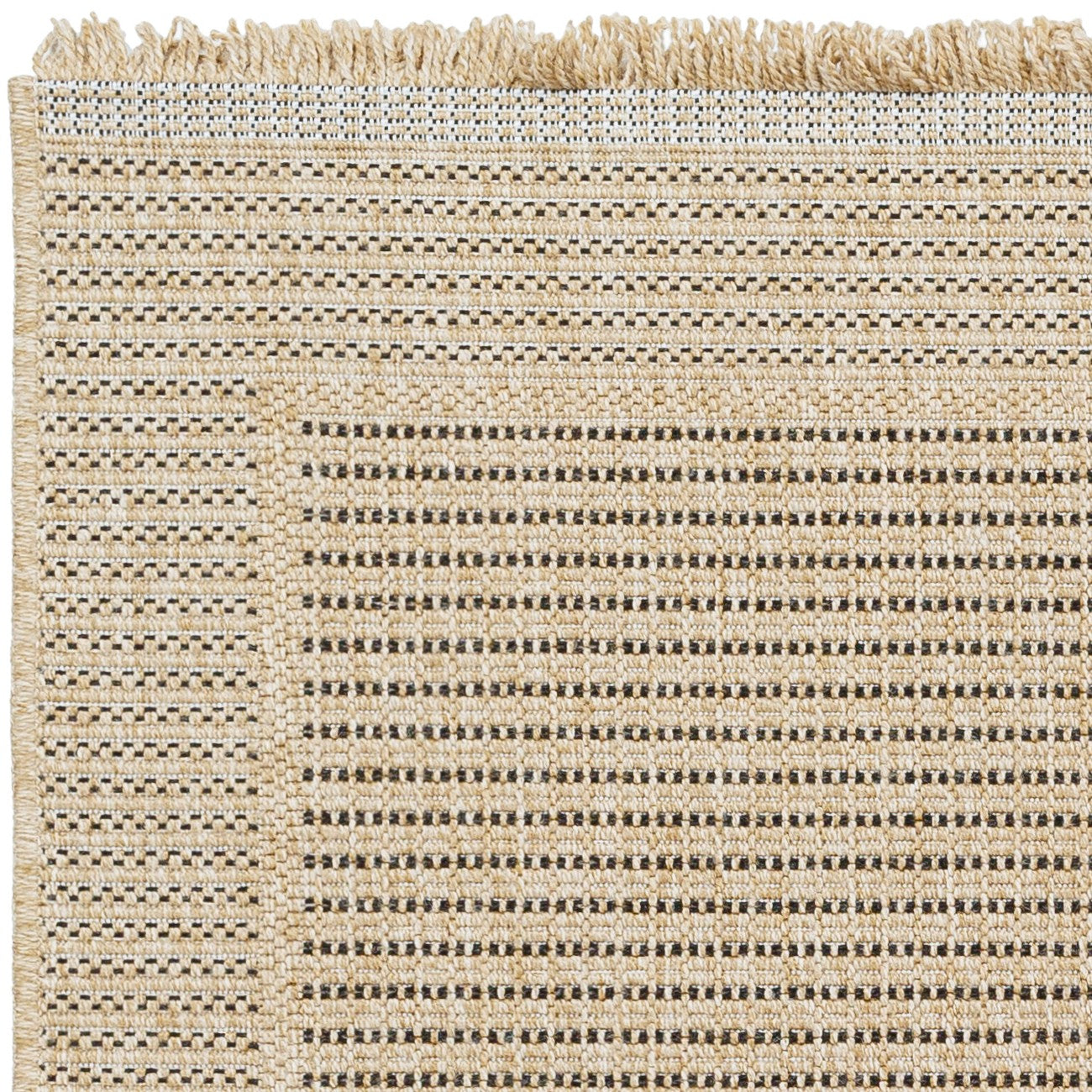 MINDY Indoor & Outdoor Cottage Jute-Look Beige Area Rug Zoom