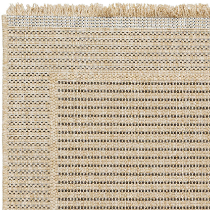 MINDY Indoor & Outdoor Cottage Jute-Look Beige Area Rug Zoom