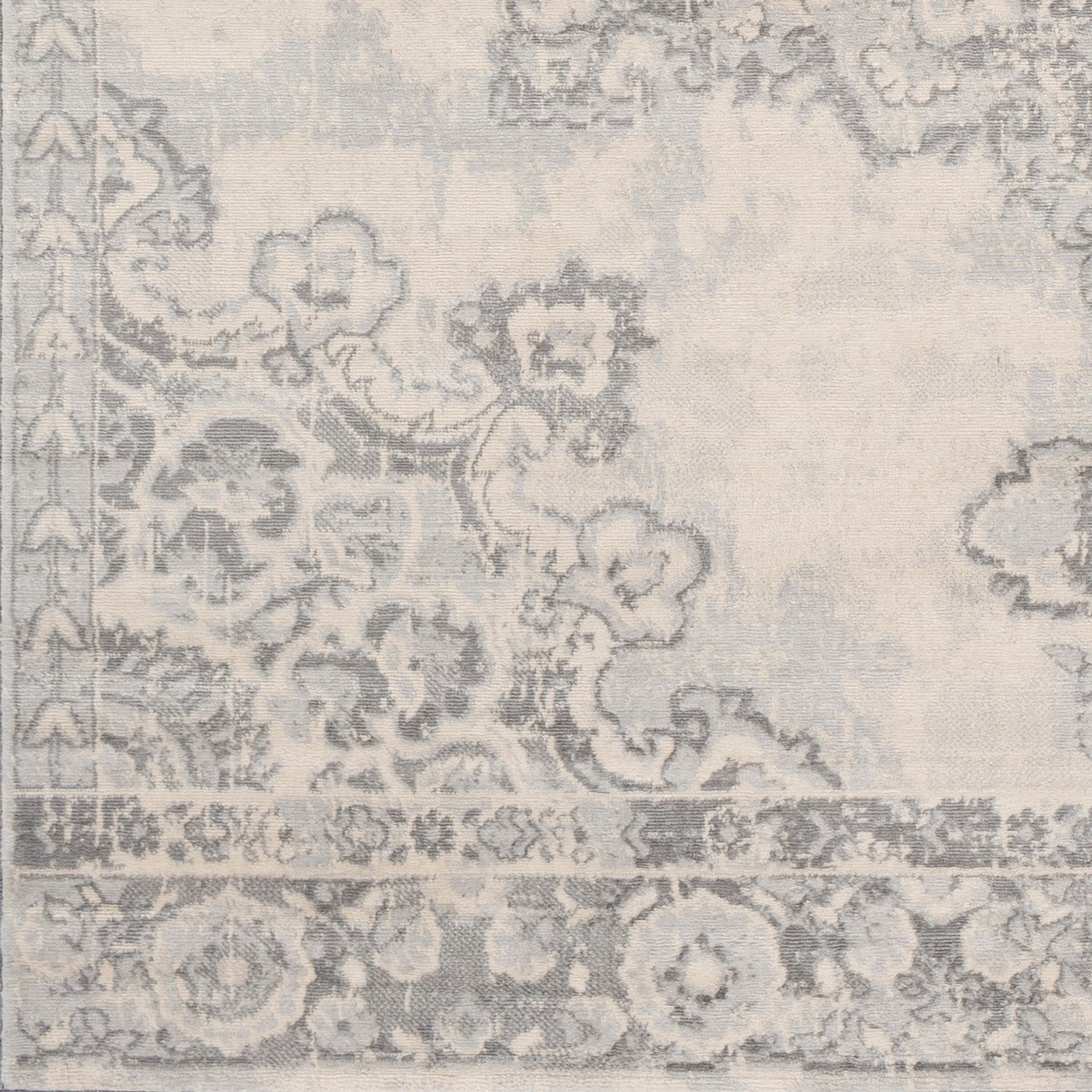 LOLA Vintage Traditional Oriental Boho Cream Area Rug Swatch