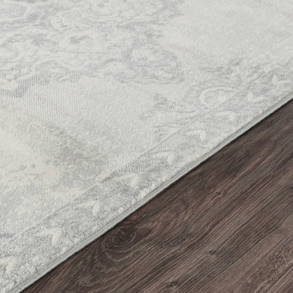 LOLA Vintage Traditional Oriental Boho Cream Area Rug Texture