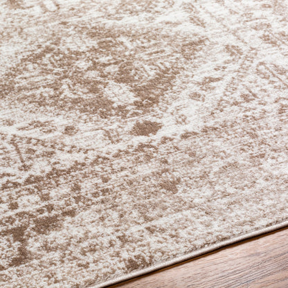 NEELAM Vintage Oriental Boho Ivory Area Rug Texture