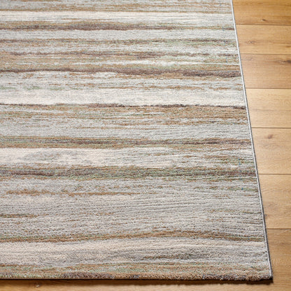 PANDORA Scandi Modern Dark Brown Area Rug Front