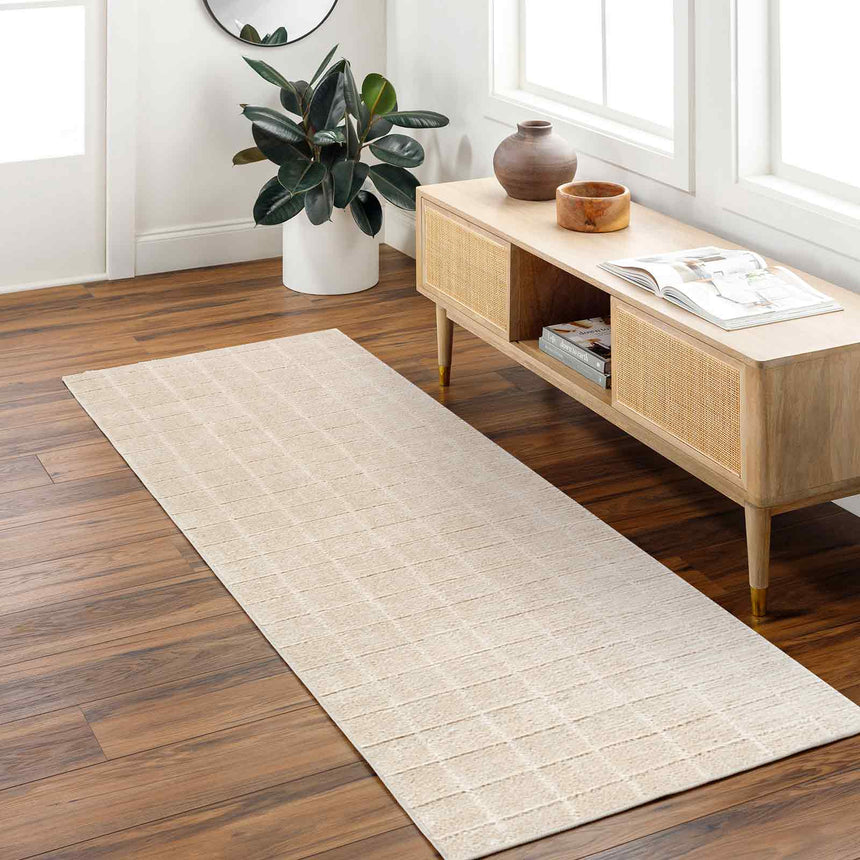 Cascade Our Pnw Home x Livabliss Scandi High Pile Light Beige/Light Brown Rug