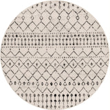 Leonor Berber Geometric Light Grey Rug