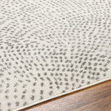 Yonina Scandi Modern Beige/Grey Polka Dot Rug - Image 3