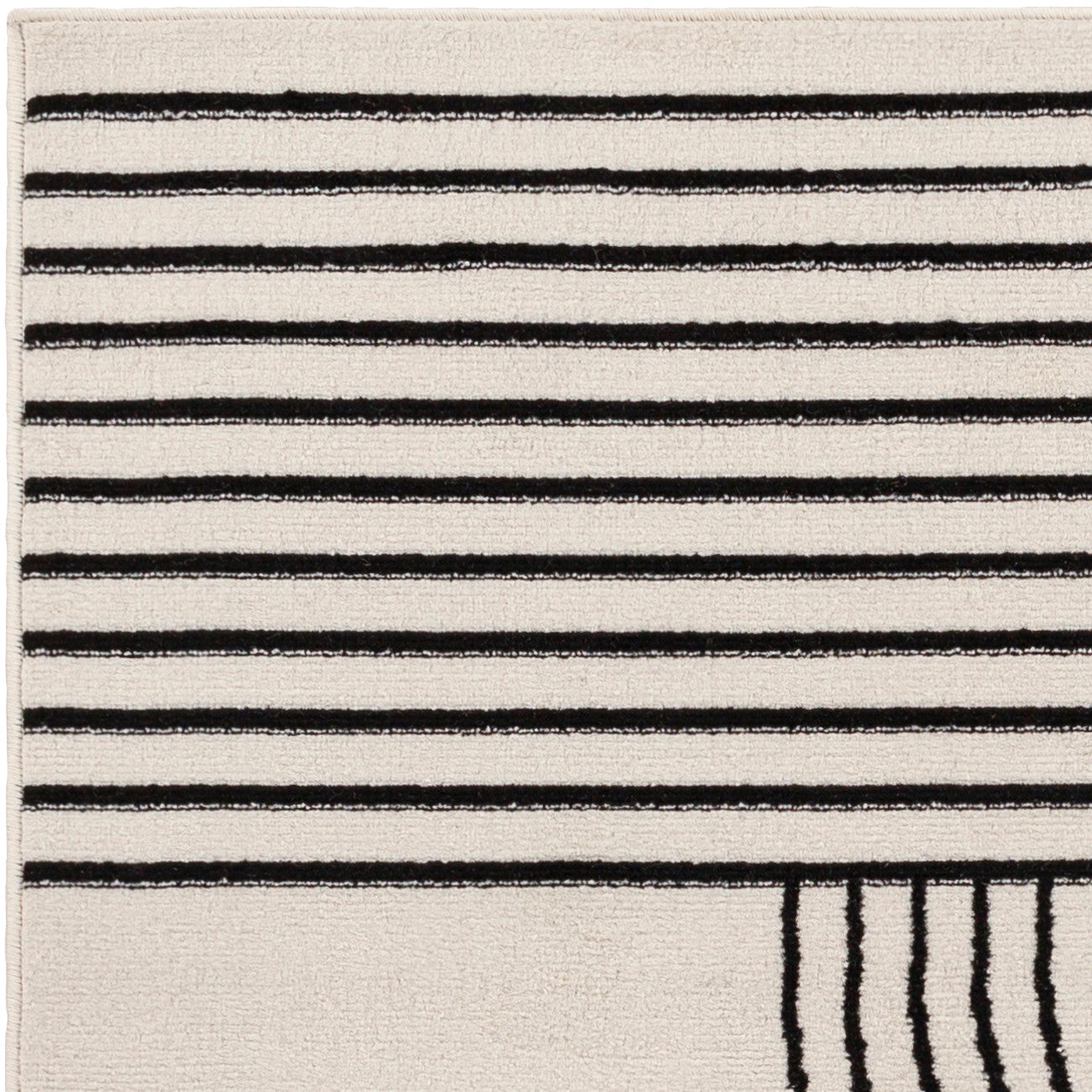 CONSTANCE Scandi Modern Beige Area Rug Zoom